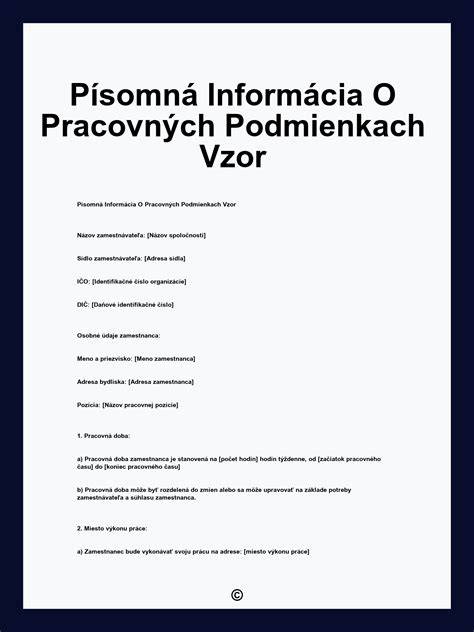 Informácie o platobných podmienkach prenájmu