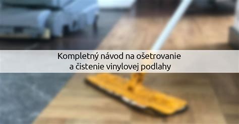 Čistenie vinylovej podlahy mopom