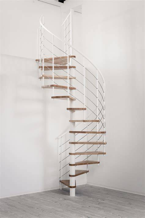 vizualizácia točitého schodiska Minka STAIRS Venezia Smart