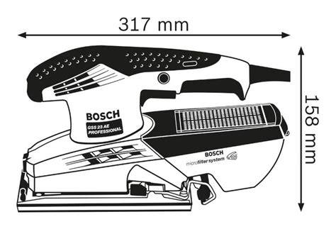 Detail ergonomických rukovätí Bosch GSS 23 AE