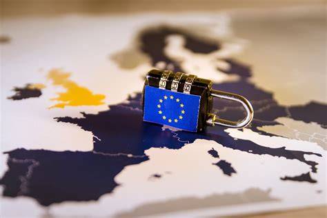 Mapa: Krajiny EÚ a GDPR
