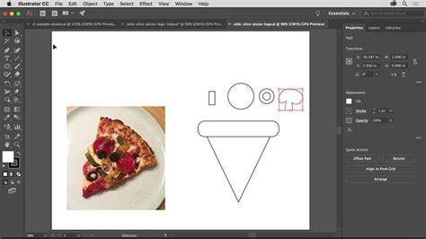 Tabuľka s prehľadom funkcií panela Cestár v Adobe Illustrator