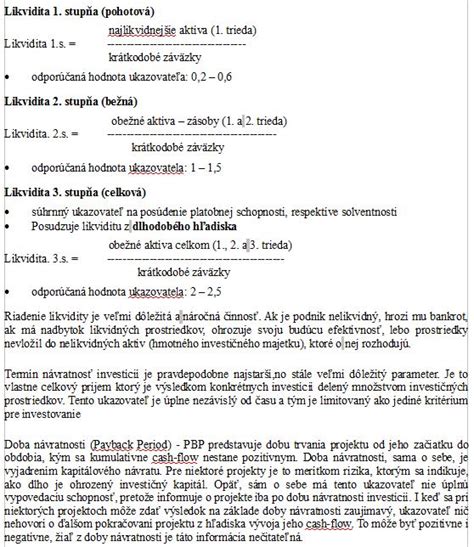 Finančná návratnosť kogeneračných systémov