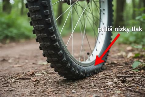 Schéma fungovania bezdušového tmelu v plášti bicykla