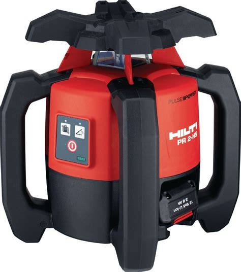 Multilíniový laser Hilti pri vymeriavaní káblových trás