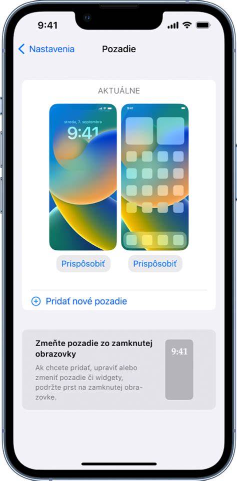 Prispôsobenie plochy iPhone SE s priehľadnými prvkami