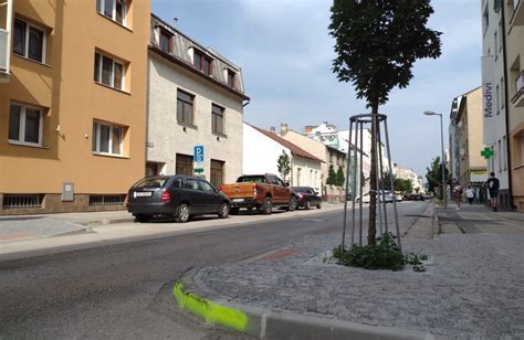 Ulica Zelený kríčok počas rekonštrukcie