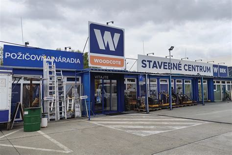 Mapa pobočiek WOODCOTE Stavebné Centrum