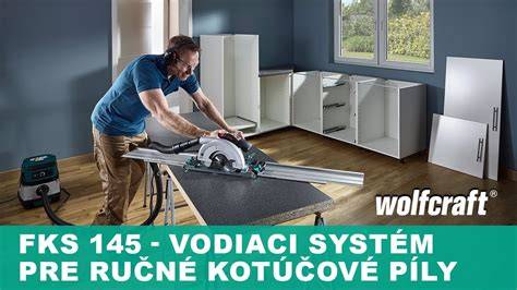 Presné rezanie s vodiacou lištou