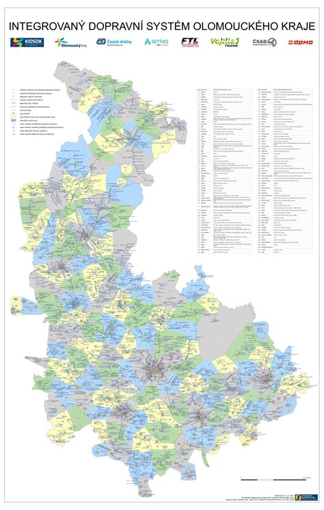 Mapa doručovacích zón a predajní