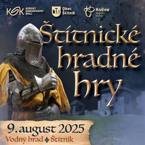 Návštevníci počas historického podujatia Hradné hry na vodnom hrade Štítnik