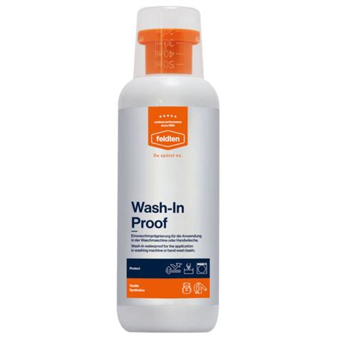 Fľaša impregnačného prostriedku Feldten Wash In Proof