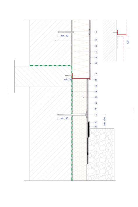 Detailná schéma štruktúry extrudovaného polystyrénu s uzavretými bunkami