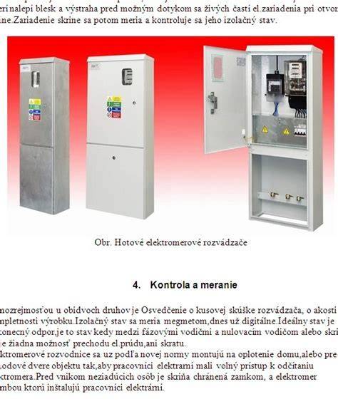 Správna výška osadenia elektromerovej skrine