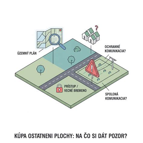 Mapa s vyznačenými ochrannými pásmami inžinierskych sietí