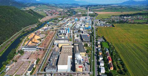 Schéma chemického procesu regenerácie lúhu v Mondi SCP