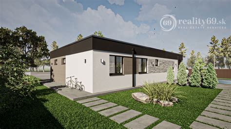 Architektonická vizualizácia domu v lokalite Harmónia