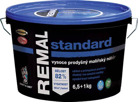 Balenie farby REMAL STANDARD biela