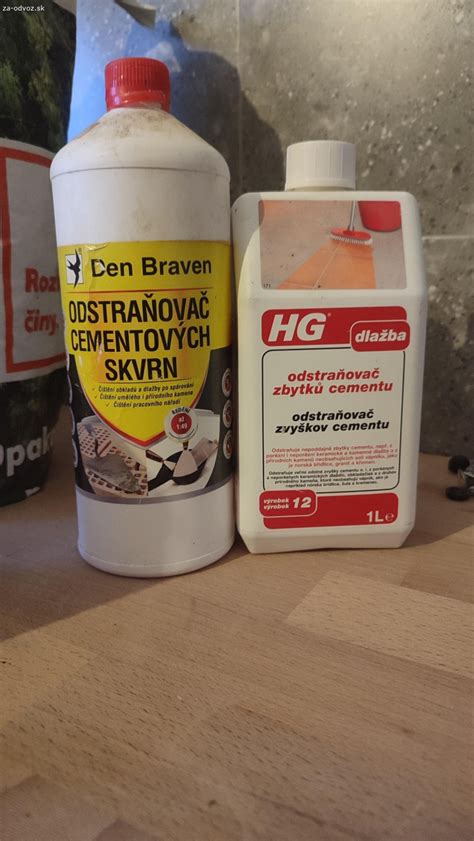 HG odstraňovač cementových škvŕn