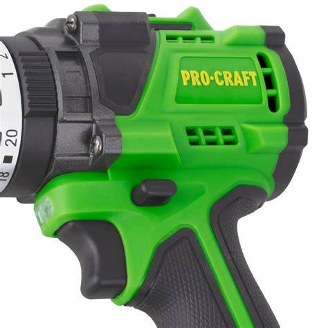 Aku skrutkovač Procraft PA18ProBL-1B-C s príslušenstvom