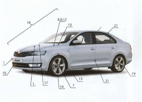 Detail kolies Škoda Rapid na ceste