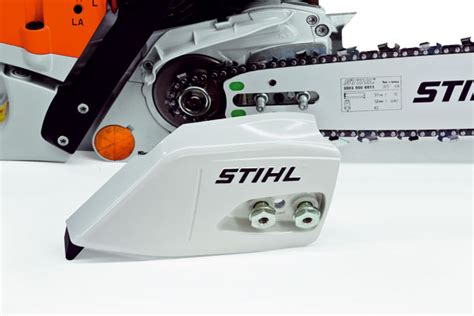 Detail antivibračných prvkov na motorovej píle STIHL