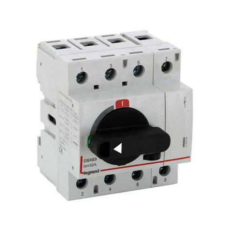 Detailný pohľad na modulárny odpínač Legrand LE-406467