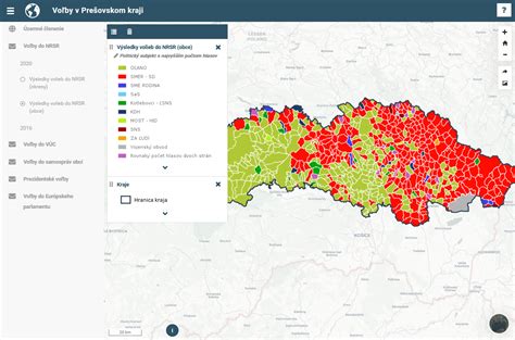 Mapa pokrytia službami fotovoltaických firiem v Prešovskom kraji
