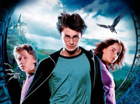 Hlavné postavy Harry Potter, Ron Weasley a Hermiona Grangerová