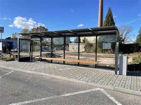 Vizualizácia bezbariérovej autobusovej zastávky