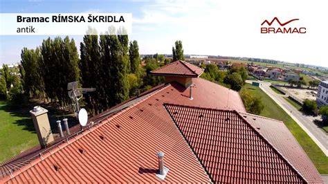 Rímska škridla Bramac v rôznych farebných variantoch