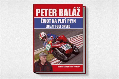 Motocyklový pretekár Peter Baláž v akcii