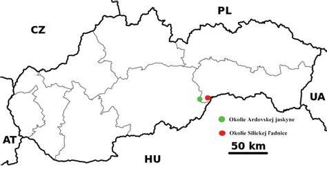 Mapa kľúčových lokalít prepojených s podnikaním Jozefa Brhela