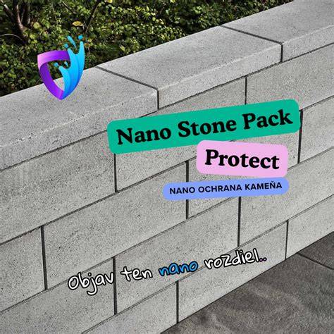 Dlhý test nano ochrany kameňa proti machu a rastu zelene