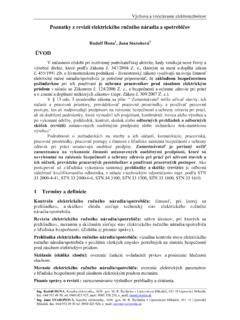 Diagnostika poškodeného elektrického náradia
