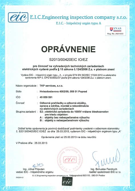 Oprávnenia a certifikáty pre servis náradia
