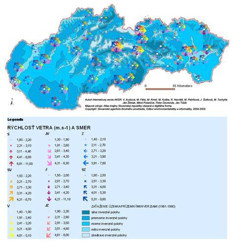 Mapa s označenými lokalitami a ich vplyvom na cenu nehnuteľností