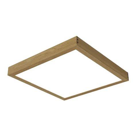 LED stropné svietidlo QUADRA Woodline