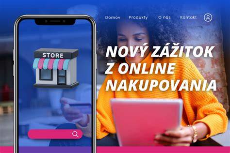 Ilustrácia výhod online nakupovania
