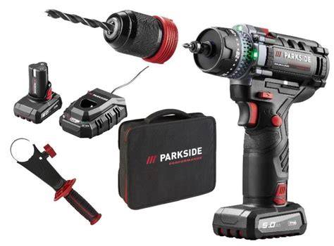 Rôzne modely aku skrutkovačov Parkside