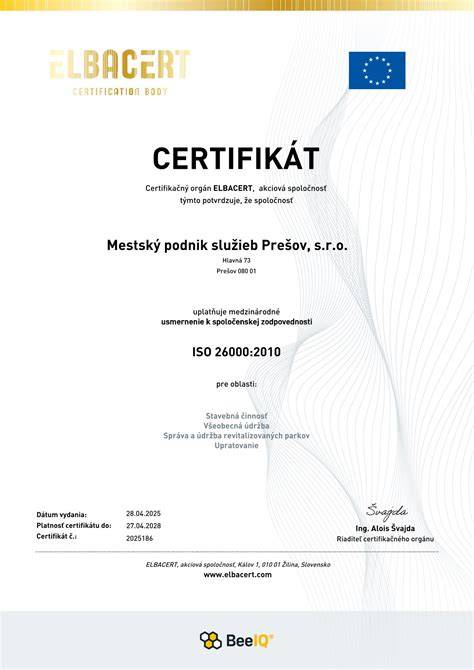 Certifikácia kvality ovzdušia VOC A+