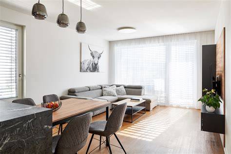 Interiér moderného bytu v Bosákova Residence