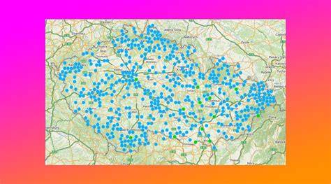 Mapa tokov dát medzi krajinami
