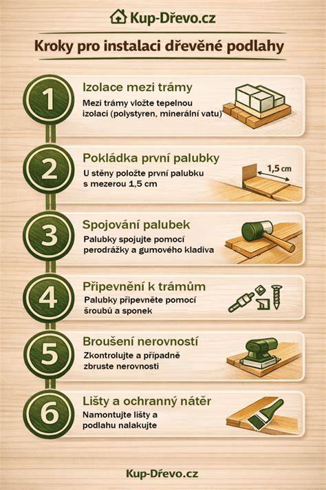 Infografika - kroky správnej izolácie podlahy