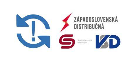 Označenie distribučných oblastí Slovenska (ZSD, VSD, SSD)
