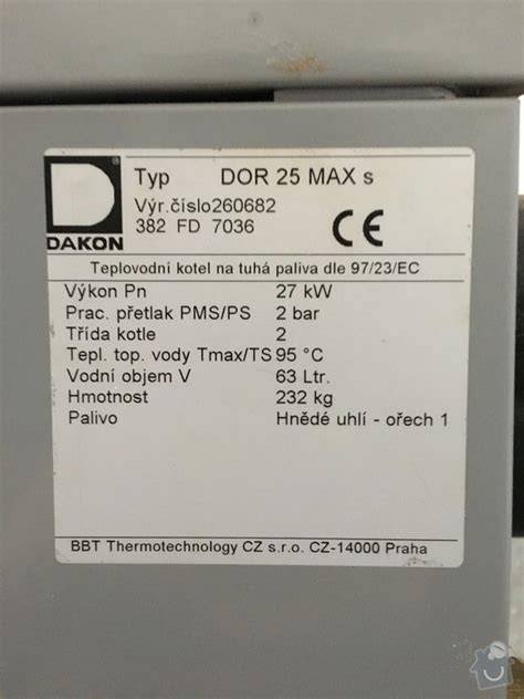 Rez kotlom Dakon DOR F 25 MAX