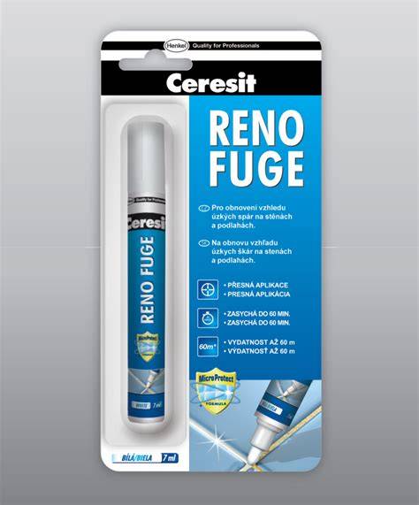 Pred a po aplikácii Ceresit Reno Fuge