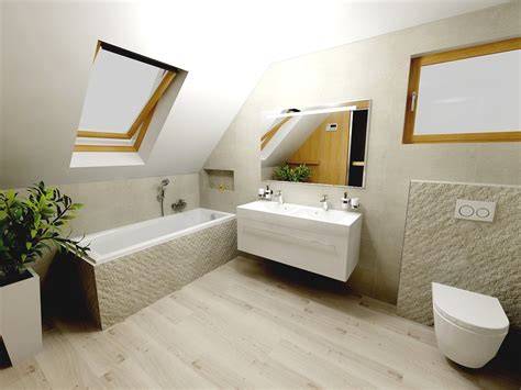 Vizualizácia developerského štandardu kúpeľne v bytoch ZICHER