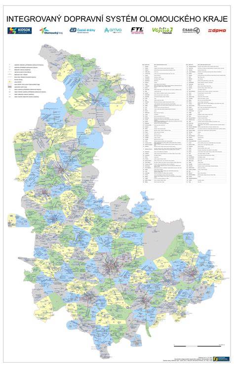 Mapa doručovacích zón a logistiky