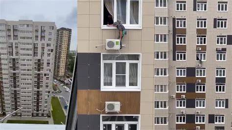 Vizualizácia šplhavého debnenia na výškovej budove